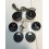 COPPIA TWEETER BASS FACE BLACK SPLC.1T CUPOLA IN SETA 