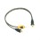 CAVO SDOPPIATTORE RCA BASS FACE PRCAYF.1