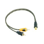 CAVO SDOPPIATTORE RCA BASS FACE PRCAYF.1