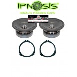 IPNOSIS Kit 2 casse per FIAT GRANDE PUNTO con SUPPORTI ANTERIORI